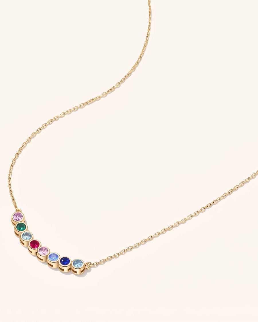 Family Birthstone Necklace