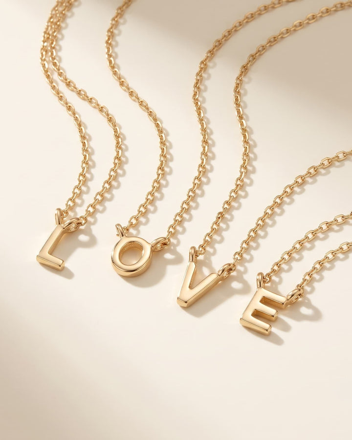 Petite Initial Necklace