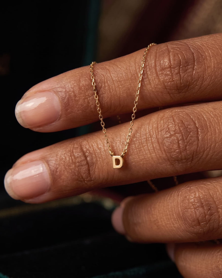 Petite Initial Necklace