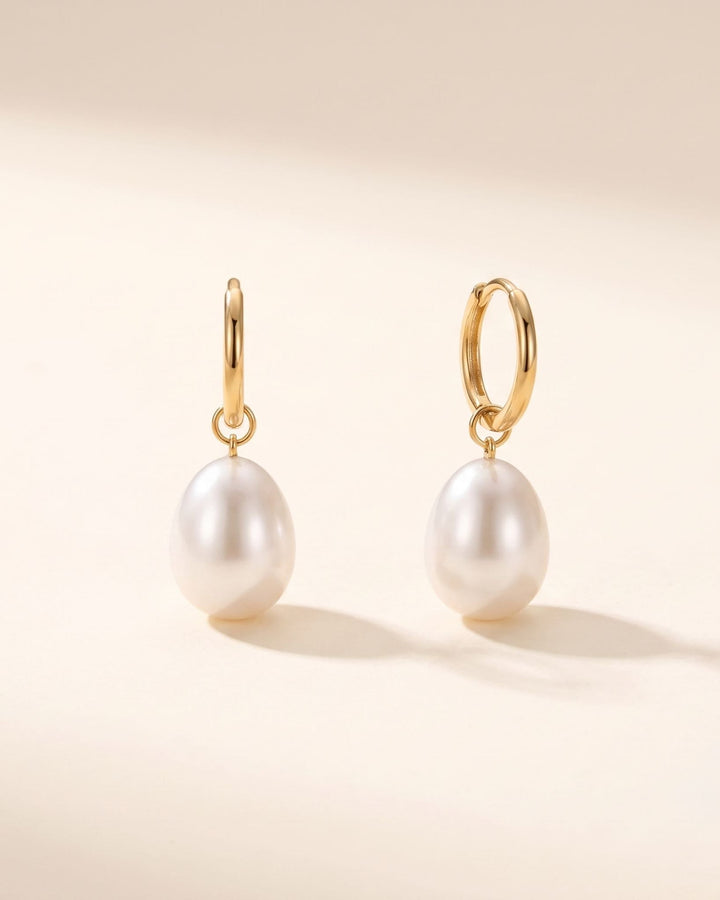 Classic Pearl Drop Earrings