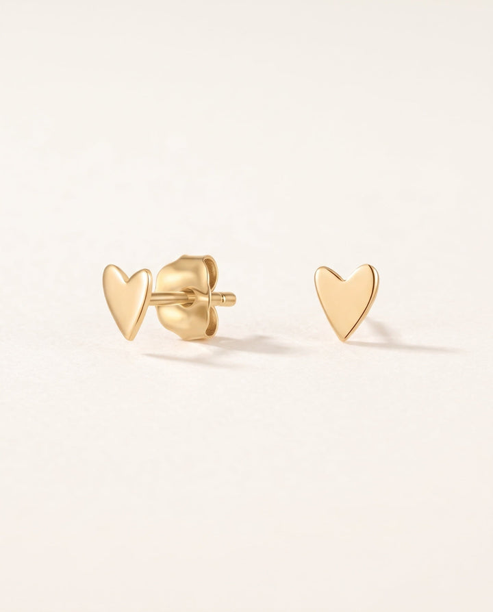 Classic Heart Studs