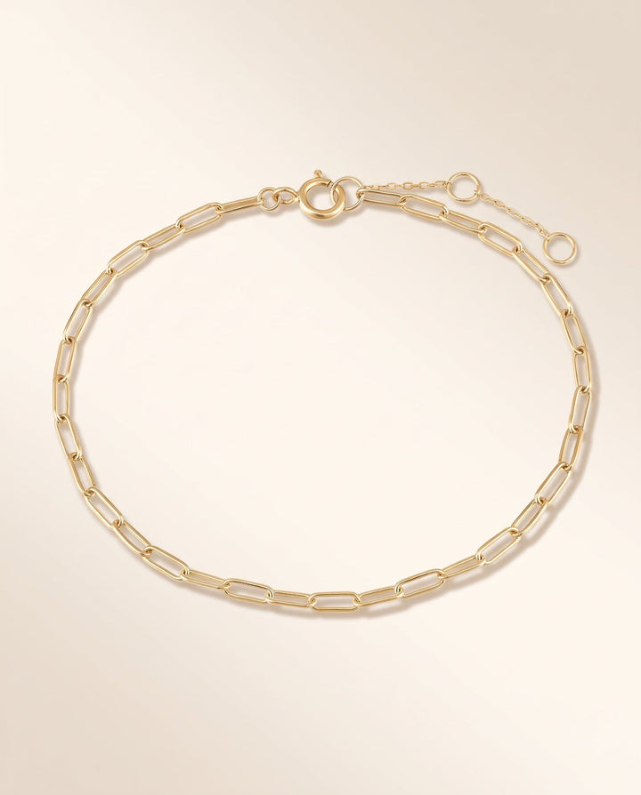 Paperclip Chain Bracelet