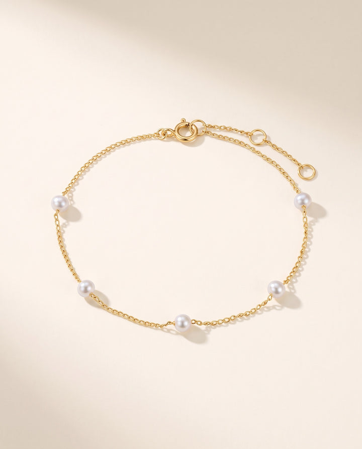 Pearl Station Bracelet