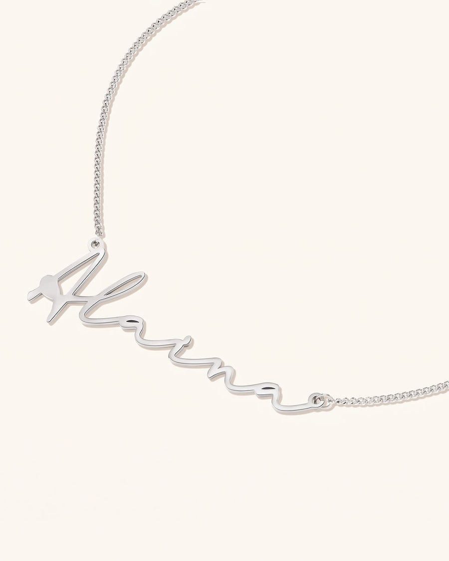 Signature Name Necklace