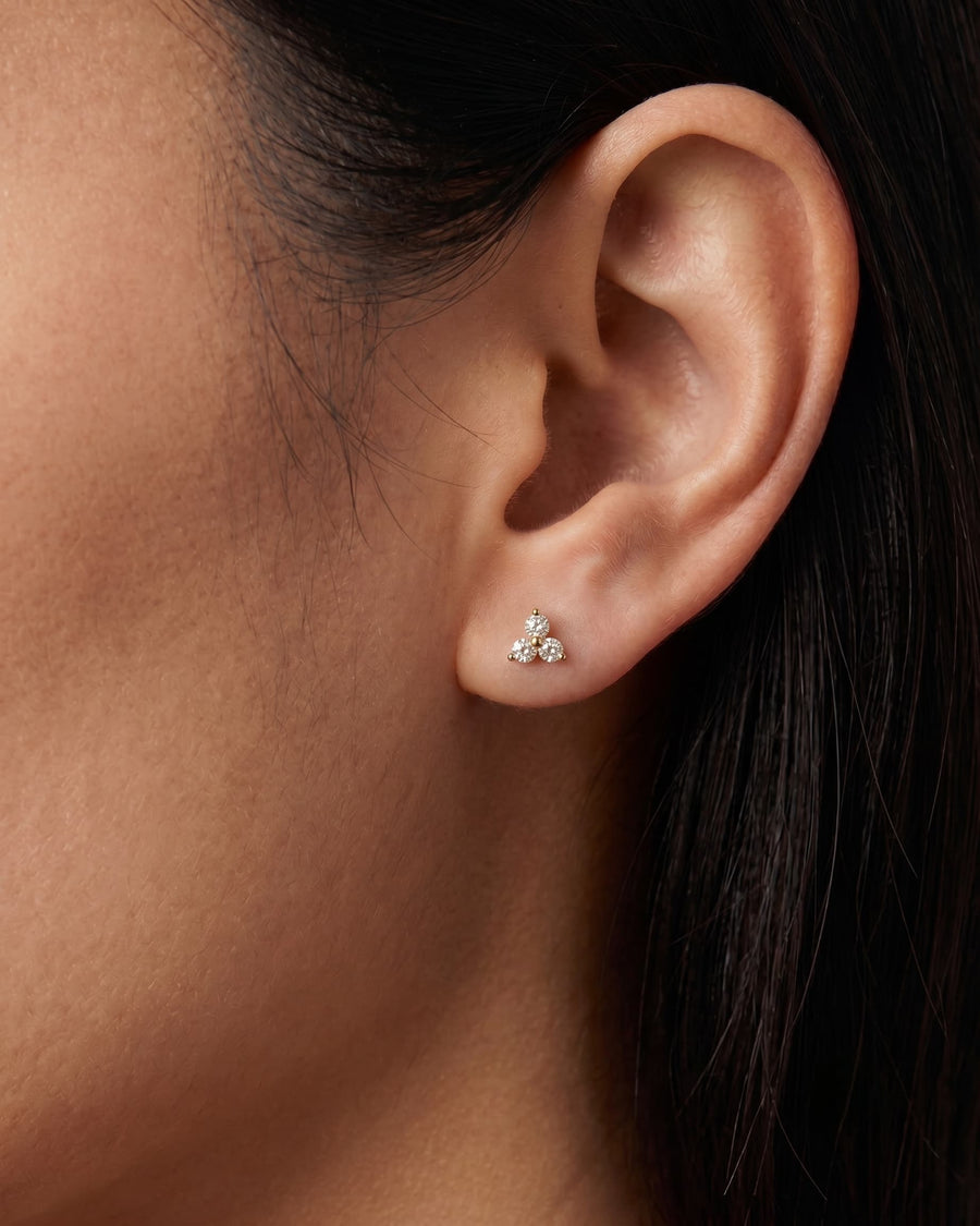 Tiny Lotus Studs